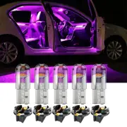 5pc LED Interior dome Lights + LED plate bulb for BMW 5 series M5 E60 E61 03-10 (for: BMW)