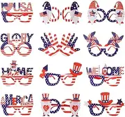 [Generic] Patriotic Sunglasses | 12X Patriotic Themed Sunglasses Bulk,Outdoor Gear, Accessories & Supplies For Beach Viewing, Pool Party Celebrations, Backyard Barbecues