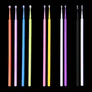 100/300/500pc Dental Micro Brush Disposable Eyelash Medium Tooth Applicators LE