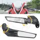 【全店免運】適用Honda VFR800 VFR750 VFR400摩托車改裝定風翼后視鏡反光鏡