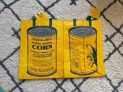 RARE Limited Version Traders Joe's Whole Kernel CORN Bag Reusable Shopping bag