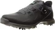 NEW [Adidas Golf] Men's Alphaflex 21 Boa Golf Shoes Core Black/Screaming Size 9