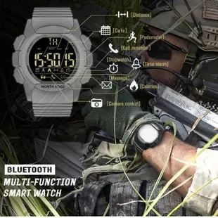 NORTH EDGE AK Sport Watch Army Led Digital Wrist