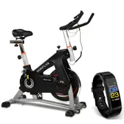 NORFLEX Spin Bike Flywheel Commercial Gym Exercise Home Workout Bike Fitness SLV