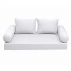 *COVER ONLY*-Style 1 Daybed Mattress Bolster Pillow Covers Knife Edge Twin-AD105