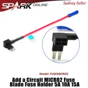 SP Add a Circuit Micro2 Fuse Tap Blade Fuse Holder Adapter ATM APM 5A 10A 15A