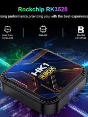 Android 13 HK1 Smart TV Box 2.4G& 5G Quad Core 4K HD Bluetooth Media Player