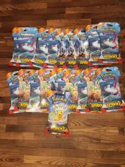 POKEMON SURGING SPARKS Factory Sealed SLEEVED BOOSTER PACK X20