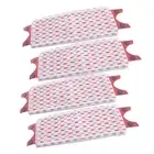 4Pcs Red Spray Mop Head Flat Mop Cloth Replacement fit for Vileda UltraMax