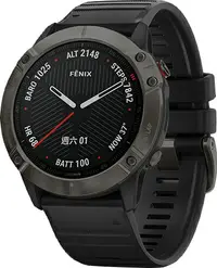 在飛比找樂天市場購物網優惠-【GARMIN】fenix 6X 藍寶石 頂級複合式運動GP