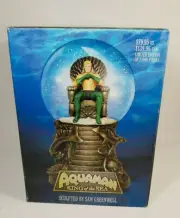 Aquaman King of the Seas Cold Cast Porcelain Water Globe #1346/2000 DC Direct