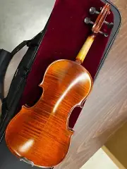 SanMarco Violin DVN-300 1/4 flamed maple back/side, 4fine tuners, bow and case