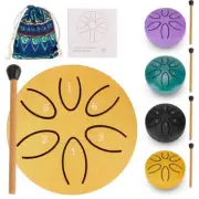 Rain Drum Steel Tongue Handpan Drum Hand Drum For Yoga Mind Meditation