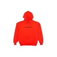 在飛比找蝦皮商城優惠-PLEASURES ANGER HOODIE 橘紅色 帽T 