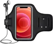 Phone Armband for iPhone 12 Pro,12 Mini,11 Pro Max/Xs Max/XR/8/SE 2020, Non-Slip