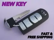 NEW OEM 2016 SCION iA keyless entry smart remote fob WAZSKE13D01 +BLANK KEY