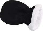 Hand Casts Cover for Arm Wrist Finger Keep Warm Protector - Plaster Mitts Protective Accessories for Wounds & Burns (Black, One size)