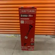 Craftsman 2-Cycle 25cc 17" Curved Shaft Gas String Trimmer Weed Wacker WC2200