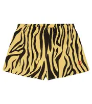 The Animals Observatory Calm Pants animal-print cotton shorts