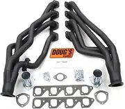 Doug's Headers (D670S4-B) 1-3/4" 4-Tube Black Coating High Temperature Full Length Exhaust Header for Ford Mustang 351C