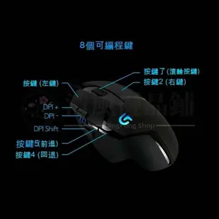 【現貨】羅技G402遊戲滑鼠有線滑鼠光電USB滑鼠 Logitech電競滑鼠 機械遊戲滑鼠 光學辦公職業筆電電腦吃雞