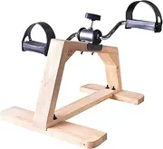Bike Pedal Exerciser | Under Desk Exercise Bike,Foot Elliptical Ergonomic & Detachable Design Strong Anti-Skid for Tone Gluteus Maximus, Biceps, Triceps & Buttocks