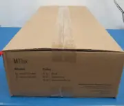 Humanscale M/Flex M2.1 White/Aluminum Finish Dual Monitor Arm- 2 Vesa Plates New