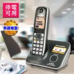 【PANASONIC 國際牌】2.4G 大字體 / 斷電可用數位高頻無線電話-經典黑(KX-TG3711)