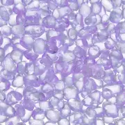 Glass Stones 453g/1 lbs Glass Pebble Marble Beads Gem Stone(5-9 MM Light Purple)