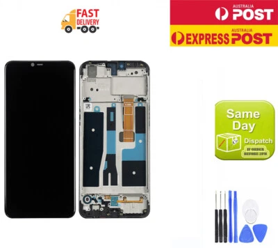 ORIGINAL OPPO AX5 6.2'' LCD SCREEN DISPLAY TOUCH DIGITIZER WITH FRAME BLACK AU
