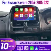 10" Wireless CarPlay Android Auto Car Radio head unit For Nissan Navara 2006-15