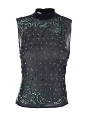 [Dries Van Noten] Dries Van Noten-Carmasa Top-Donna 38 FR