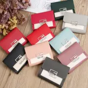 Womens Leather Wallet Tri-fold ID Credit Card Holder Purse Clutch Money Pocket