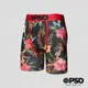 【PSD Underwear】官方直營 美國潮流 FLORAL- 平口四角褲-夏威夷草裙舞-紅色