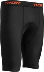 Thor Mens Compression Black Shorts Underwear