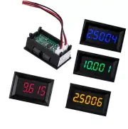 NEW LED 5 Digit DC 0-4.3000-33.000V Digital Voltmeter Voltage Meter Car Panel AU