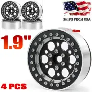 1.9'' CNC Beadlock Wheel Rims for 1/10 RC SCX10 RC4WD D90 TRX-4 CC01 90046 Car
