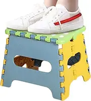 Folding Step Ladder - Foldable Step Ladder for Non-Slip | Space Saving Step Ladder for Adults or Kitchen Home