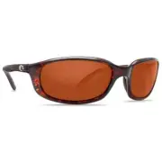 Costa Brine Tortoise Frame Sunglasses w/Copper 580P C-Mate 2.00 06S7001-00010459