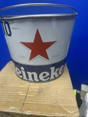 Heineken 0/0 metal ice bucket