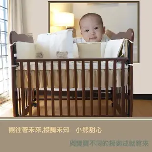 【C.D.BABY】嬰兒寢具四季被組小熊甜心 雙床包 大棉被 M(嬰兒寢具 嬰兒棉被 嬰兒床護圍 床罩床包 嬰兒枕)