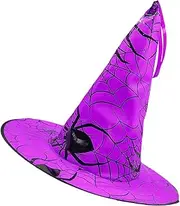 [Generic] Spider Web Hat | Outdoor Halloween Decoration - Decorative Hat, Holiday Props, Cosplay Costume Hat, Costume Accessory for Men and Women