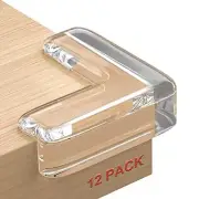 12 Pack Corner Guards Furniture Corner & Edge Safety Bumpers Corner Protectors