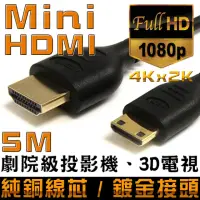 在飛比找momo購物網優惠-【K-Line】Mini HDMI to HDMI 1.4版