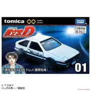 Tomica Premium Unlimited Die-cast car #01 - Initial D AE86 Trueno (Takumi Fujiwa