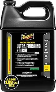 Meguiar's M251 Mirror Glaze Ultra Finishing Polish - 1 Gallon Container