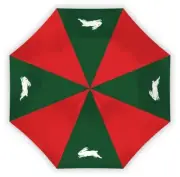 126750 SOUTH SYDNEY RABBITOHS NRL TEAM COMPACT FOLDING UMBRELLA LOGO DESIGN RAIN