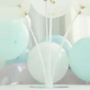 30" tall Clear Balloon Sticks Column Round Stand Holders Wedding Decorations