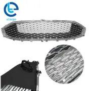For Ford Fusion 2019 2020 Chrome Mesh Front Bumper Grille Grill Replacement (for: Ford)