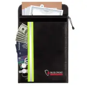 Fireproof Envelope for Cash, Legal Documents Safe (15 x 11 inch) with 2 Pocke...
